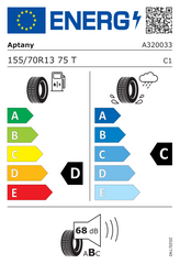 RP203A | 155/70/R13 T (75)