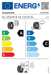 CROSSCONTACT RX | 275/45/R22 W (115)