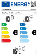 CROSSCONTACT UHP | 265/50/R20 V (111)