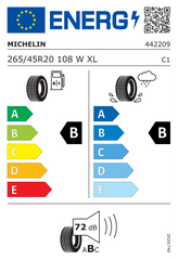 PILOT SPORT EV | 265/45/R20 W (108)