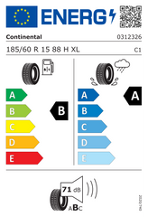 ULTRACONTACT | 185/60/R15 H (88)