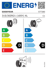 EAGLE F1 SUPERSPORT R | 315/30/ZR21 Y (105)