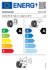 VANCONTACT ECO | 215/75/R16 R (116/114)