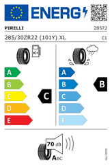 P ZERO PZ4 NCS | 285/30/ZR22 Y (101)