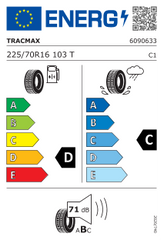 X-PRIVILO AT08 | 225/70/R16 T (103)